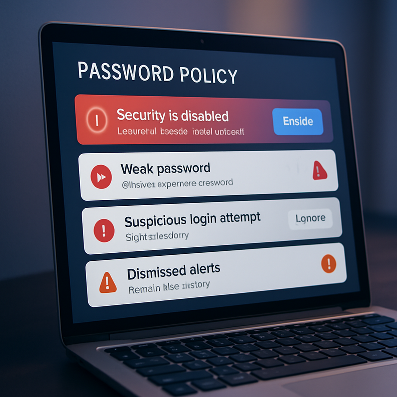 password policy small business 2