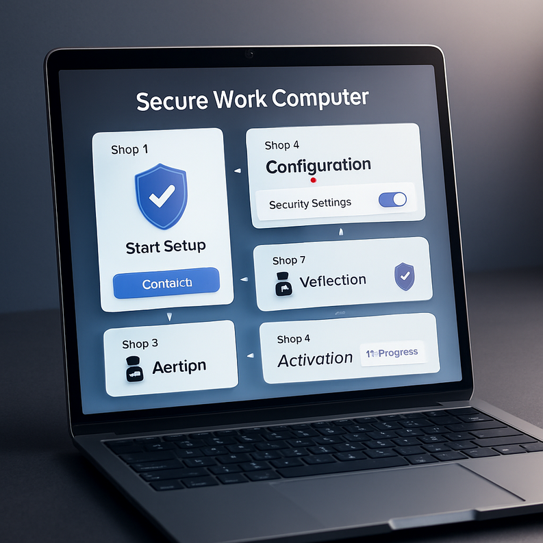 خطوات مهمة لتأمين حاسوب العمل للمستخدمين والموظفين 3 secure work computer 1