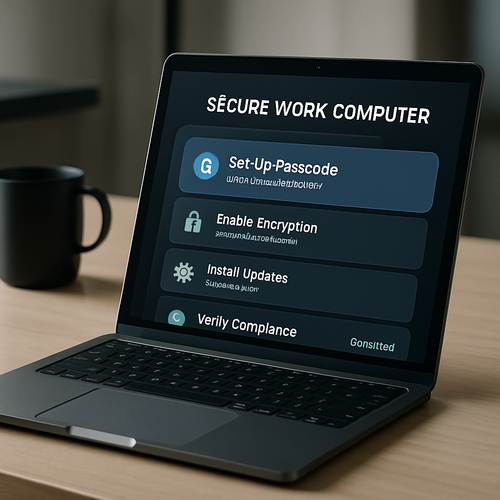 خطوات مهمة لتأمين حاسوب العمل للمستخدمين والموظفين 2 secure work computer