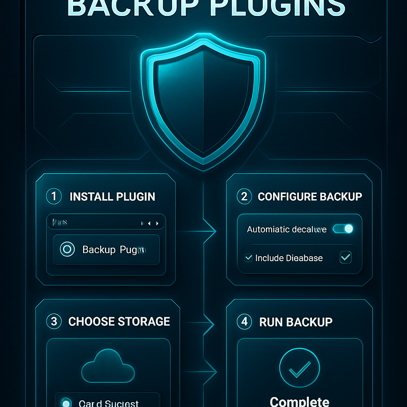 أفضل إضافات النسخ الاحتياطي في WordPress للمبتدئين 3 best wordpress backup plugins 1