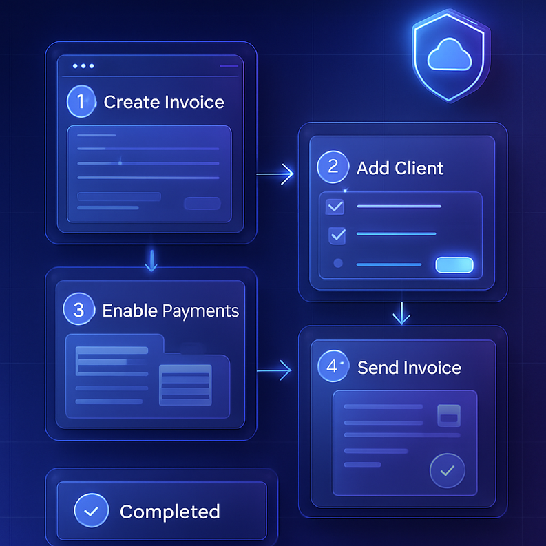 فوائد الفوترة الرقمية للمقاولات الصغيرة وتنظيم المعاملات 3 digital invoicing guide 1