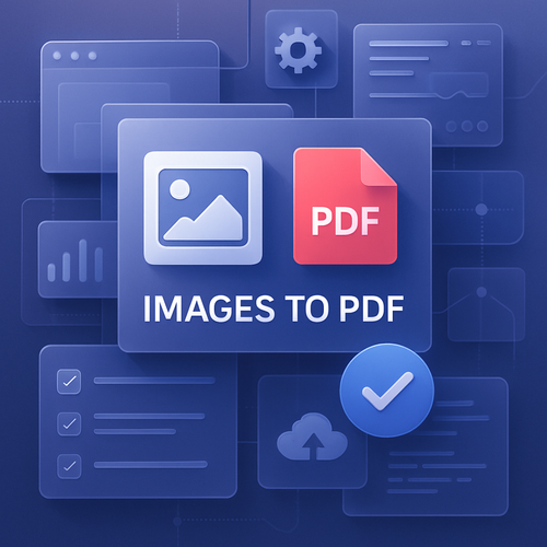 أفضل الطرق لتحويل الصور إلى PDF وتنظيم المستندات 2 images to pdf tools