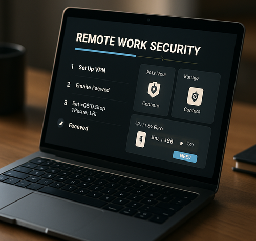 remote work security
