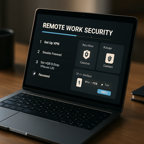 كيفاش تأمن العمل عن بعد بدون ما تعرض بيانات الشركة للخطر 2 remote work security