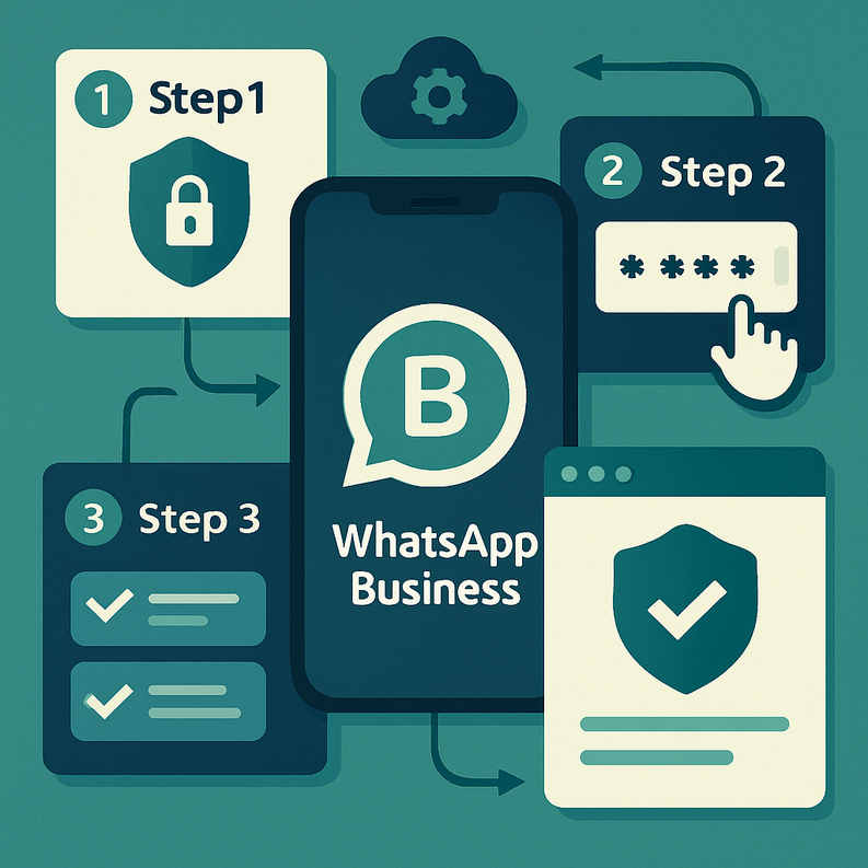 أفضل ممارسات الأمان في WhatsApp Business للمشاريع الصغيرة 3 whatsapp business security 2