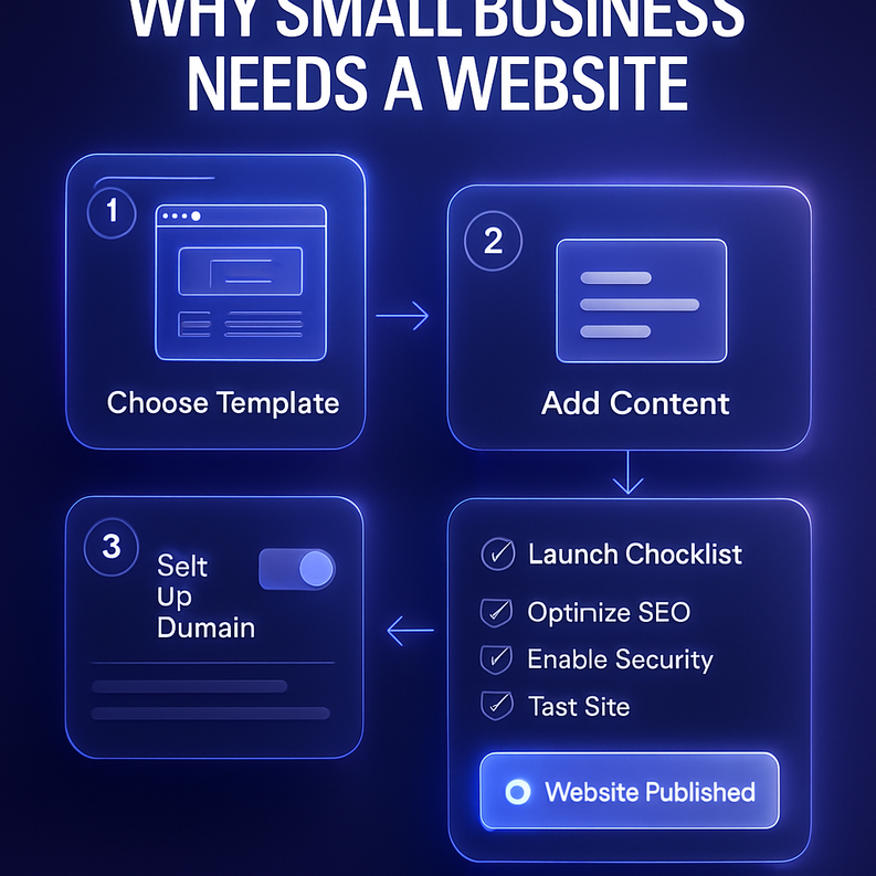 علاش المقاولة الصغيرة محتاجة موقع إلكتروني في 2026 3 why small business needs website 1