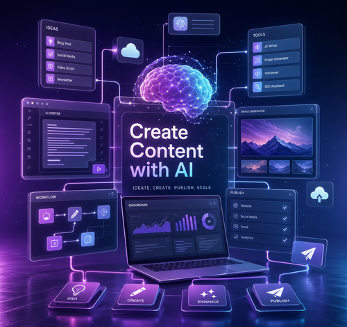 create content with ai