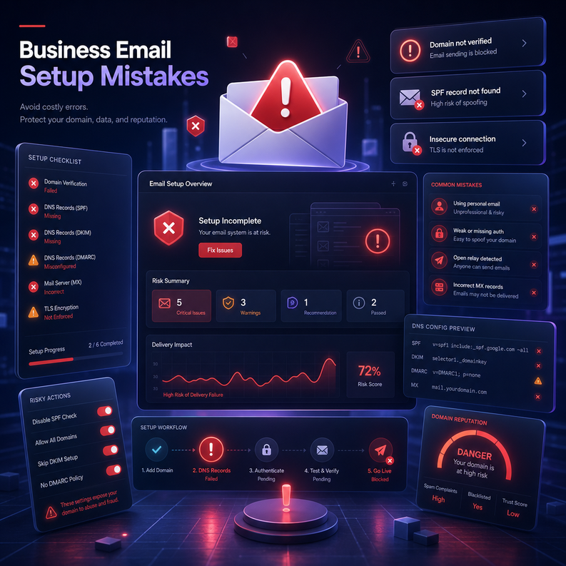 كيفاش تنشئ بريد إلكتروني مهني لعلامتك أو شركتك 4 business email setup 2