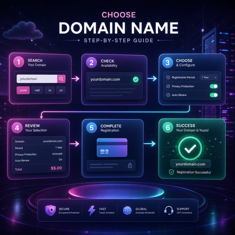 choose domain name 1