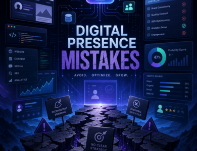 common digital presence mistakes