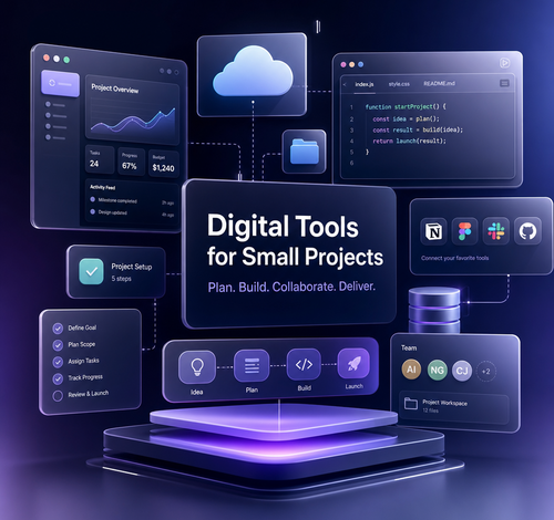 digital tools for small projects