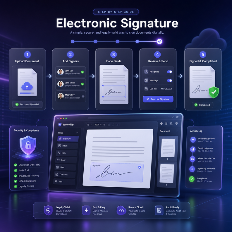 شنو هو التوقيع الإلكتروني وكيف تستعمله في الوثائق 3 electronic signature guide 1