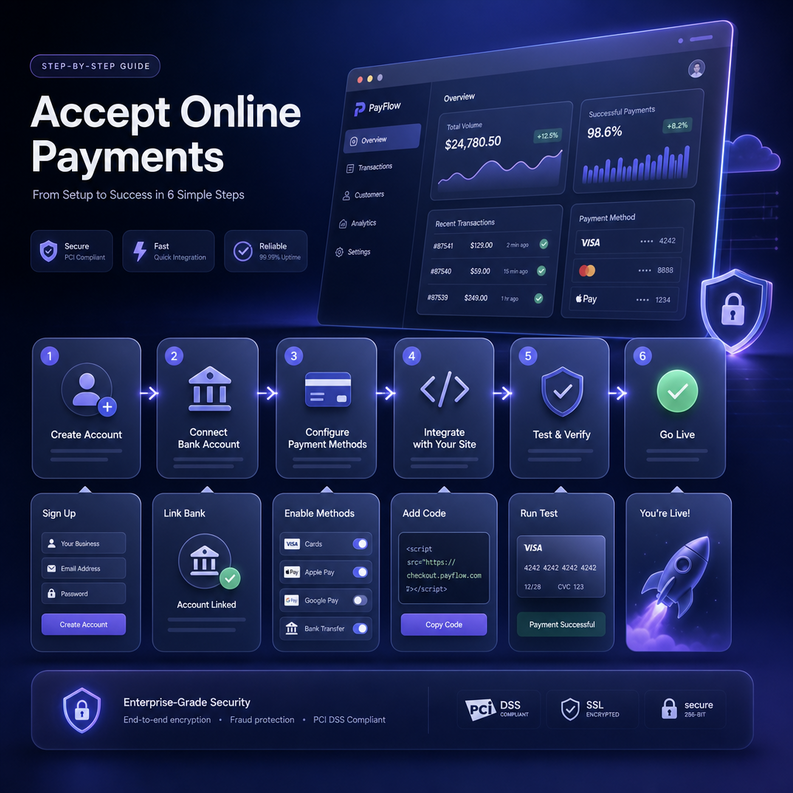 كيفاش تبدأ استقبال المدفوعات أونلاين لمشروعك 3 accept online payments guide 1