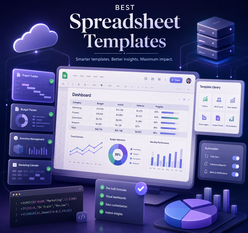 best spreadsheet templates