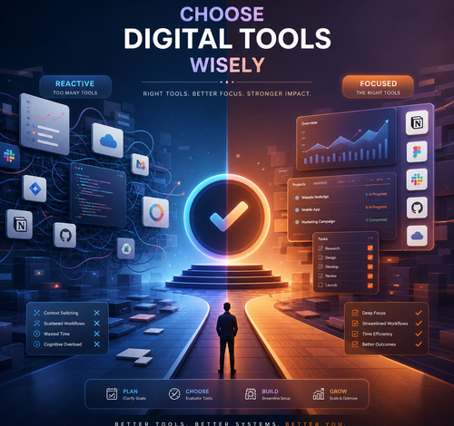 choose digital tools wisely
