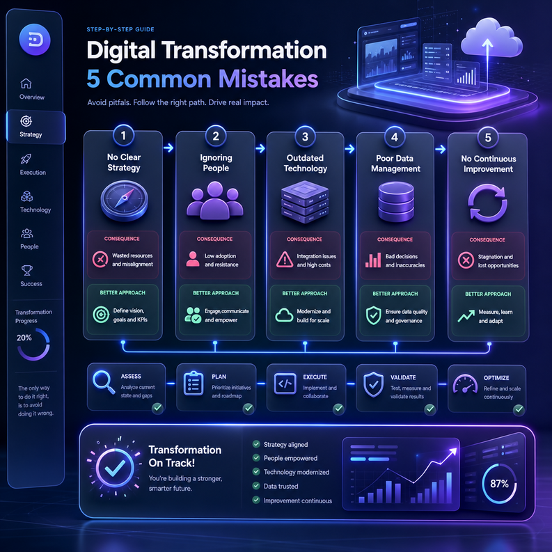 common digital transformation mistakes 1