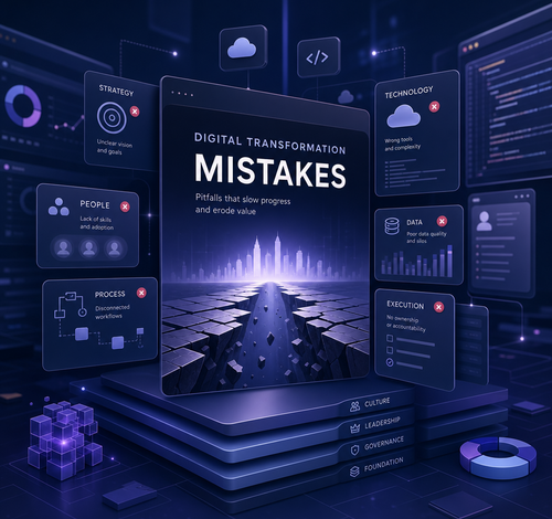 common digital transformation mistakes