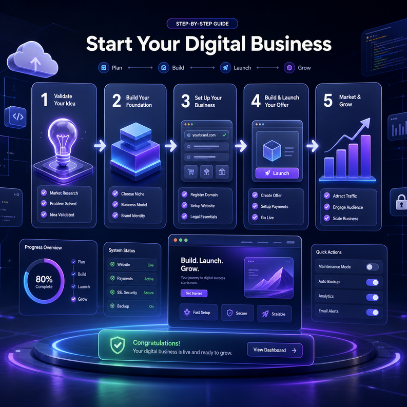 start digital business basics 3