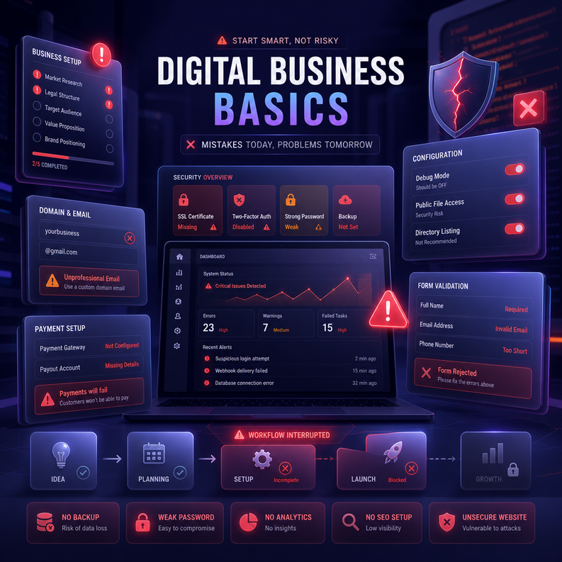 start digital business basics 4