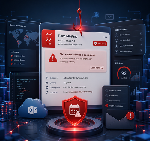 calendar invite phishing