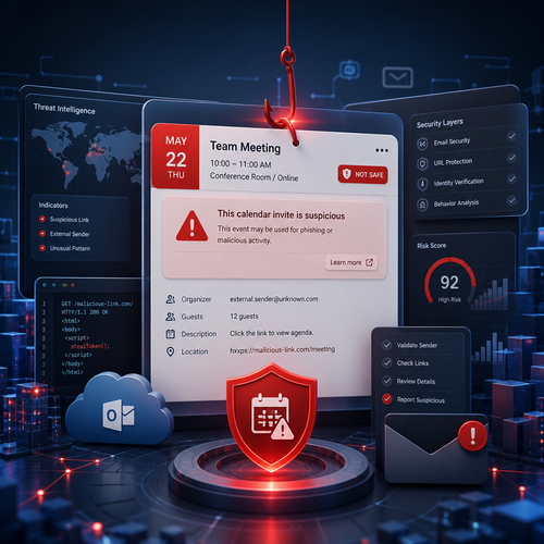 calendar invite phishing