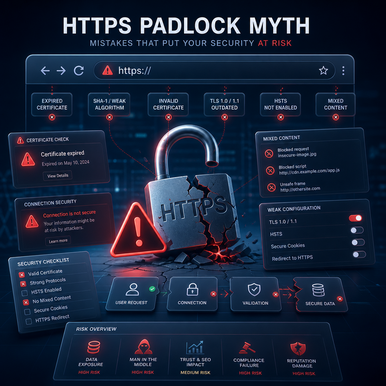 https padlock myth 2