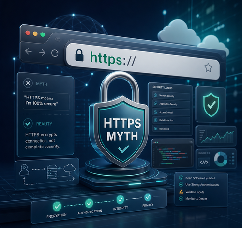 https padlock myth
