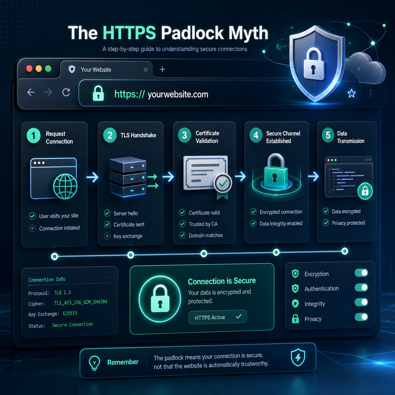 https padlock myth 4