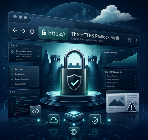 https padlock myth
