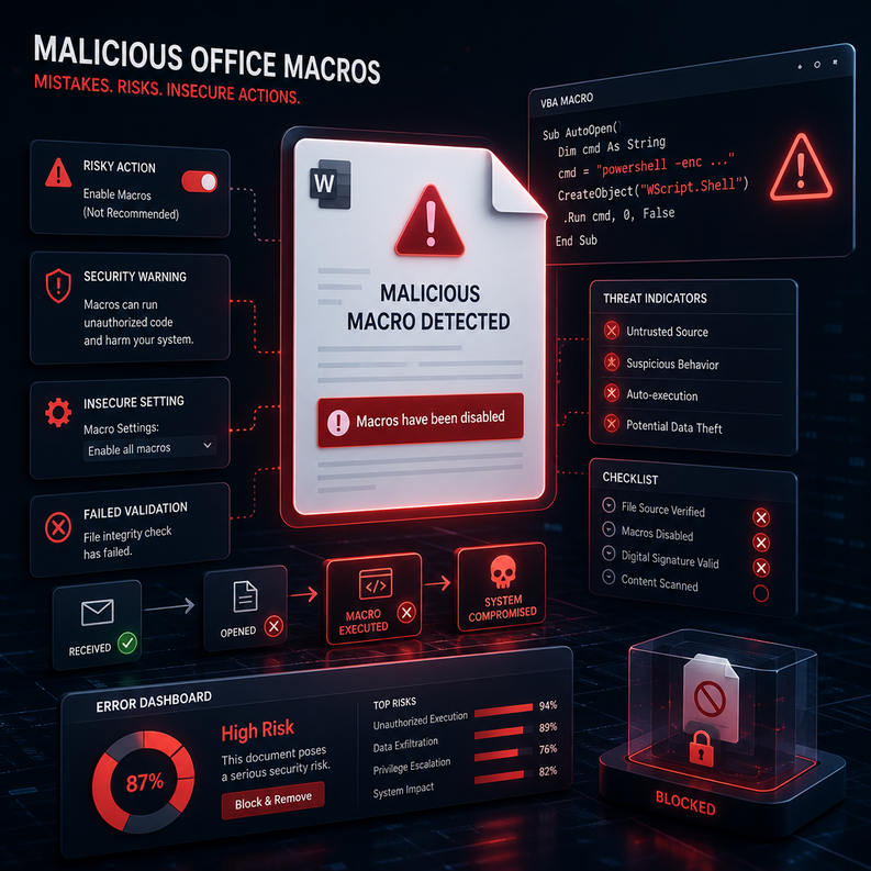 malicious office macros 2