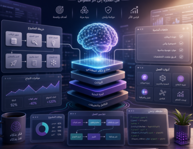 AI كمساعد Project Planning: من الهدف إلى المهام والمخاطر والمواعيد 5 ai project planning