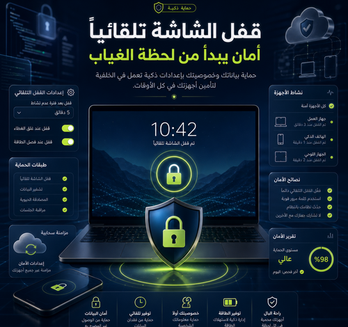 automatic screen lock security