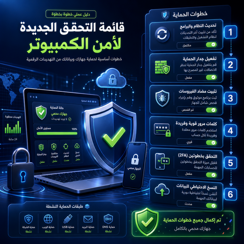 new computer security checklist 1