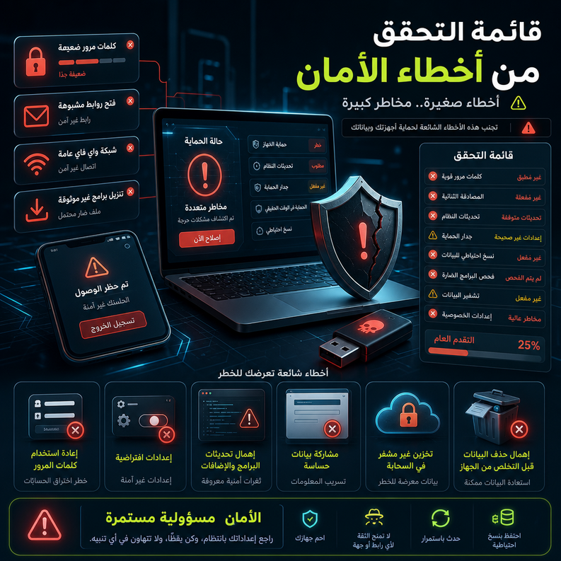 new computer security checklist 2
