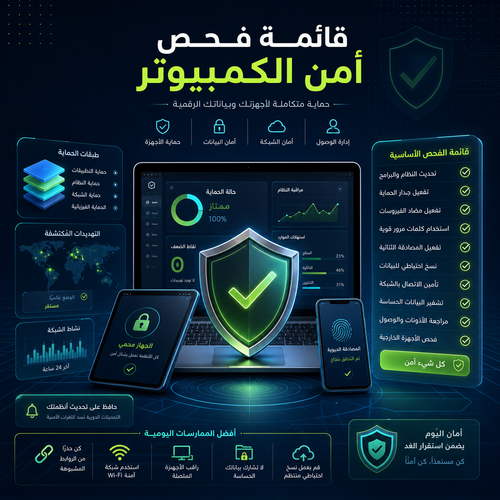 new computer security checklist